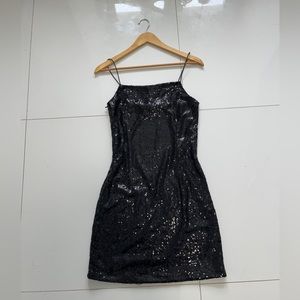 Noisy May black sequin dress - Size Small